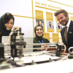 David Beckman with members of the Afghan Girls Robotics Team at theBRITE Initiative, 2022 Doha Forum: Uncommon Union helped spearhead the BRITE Initiative at the 2021 DOHA Forum, showcasing the work of the Afghan Girls Robotics Team and advocating for girls' education in STEM on a global platform. This initiative aimed to foster collaboration, share best practices, and inspire action among international stakeholders to support girls' education in STEM.  