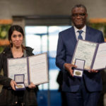 Nobel Peace Prize 2018. UU helped spearhead a global public relations campaign for ISIS prosecution and Yazidi genocide recognition, culminating in UN Resolution 2379 and the awarding of the Nobel Peace Prize to team member, Nadia Murad, in 2018.